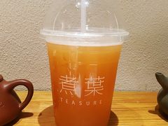 冰摇荔枝乌龙茶/气-煮叶(悠唐广场店)