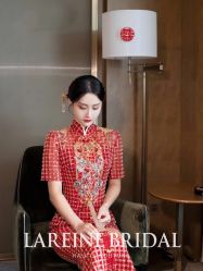 点击看大图 -拉瑞娜LaReine婚纱礼服高级定制