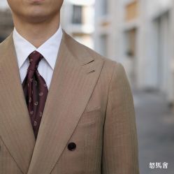 -怒马会 全麻衬西装高级定制