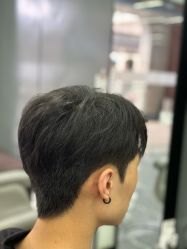 点击看大图 -藤野造型烫发染发