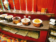 自助调料区-绵州酒店-海鲜自助西餐厅