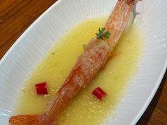 椴树雪蜜腌大虾-喜鼎海胆水饺(东港店)