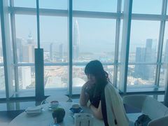 -深圳中洲万豪酒店·大堂酒廊·高空海景