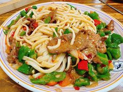 -歹歹的加个面过油肉拌面