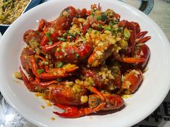 蒜蓉虾-美膳居川菜馆油焖大虾烧烤(卓刀泉店)