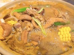 牛腩牛杂煲-沙胆彪炭炉牛杂煲(上海日月光广场店)