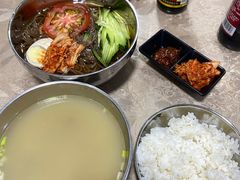-吉林延边牛肉汤饭，大冷面
