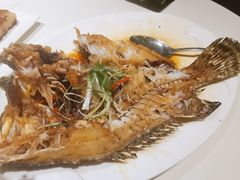 港式油侵石斑鱼-衡山汇·高级粤菜(霄云路店)