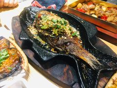 铁板鱼-将军肚烧烤鸡手王(东岭南街店)