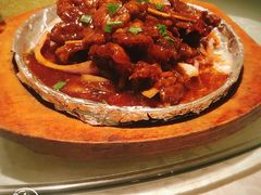 秘制铁板牛仔骨-阿英煲(凉城路店)