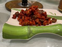 酱爆核桃鸡丁-大眼锅贴水饺(河东店)