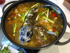 缩骨酸菜鱼-景月阁空中食府(希尔顿酒店)