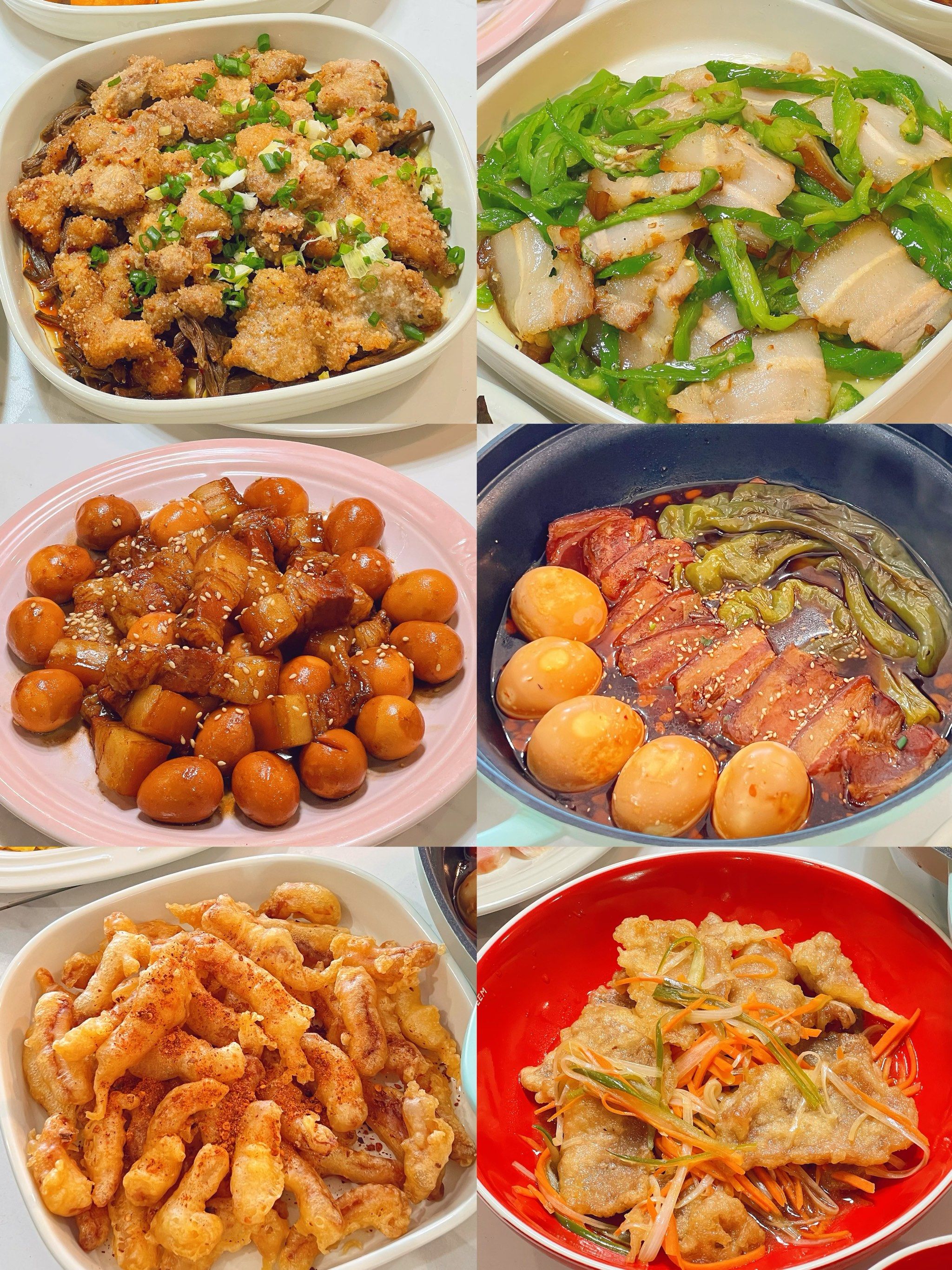 家常美食大集合～过年宴客菜之猪肉的吃法