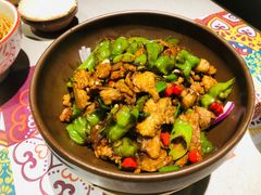 辣椒炒土猪肉-胡记德源粉·湖南菜(双安店)