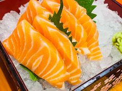 三文鱼刺身-有喜屋·烧鸟·居酒屋(三钢里店)