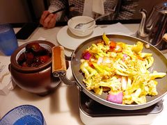 干锅花菜-小菜园新徽菜(合肥之心城店)