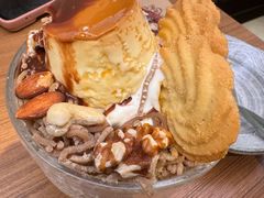 厚牛乳海盐布丁榛果圣代-CURRY YA 熟成咖哩專門店(深圳湾万象城店)