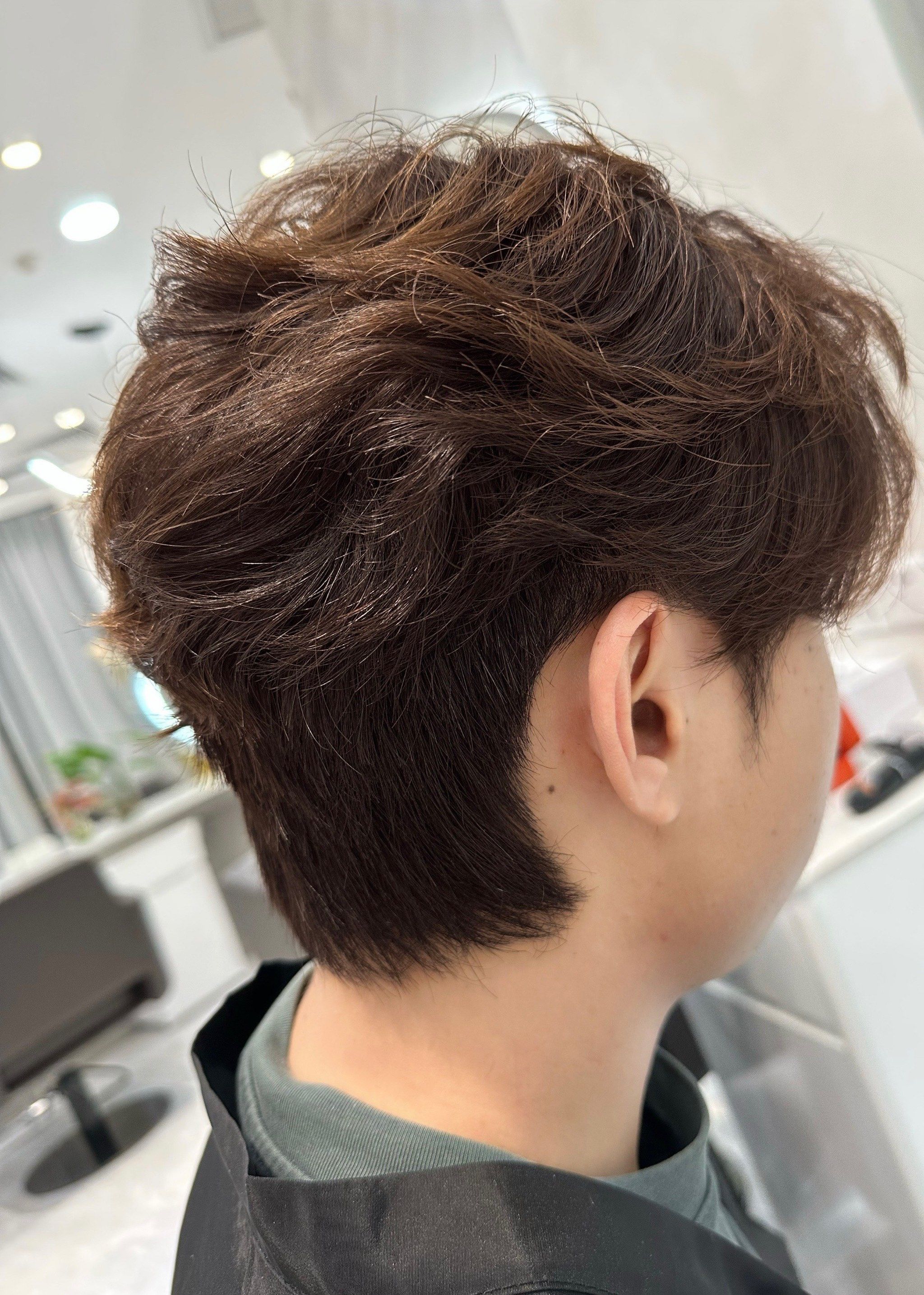 日式发型男烫发