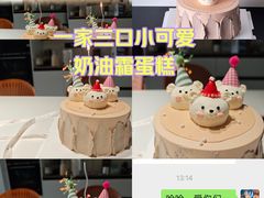 -卡比儿童蛋糕·心意定制·低脂零卡糖动物奶油FancyBALLOON(滨海店)