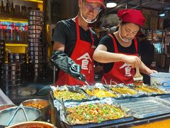 自助取餐区-沙州食驿·非遗小吃夜市