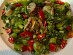 老虎菜拌扇贝-郑庄脂渣海鲜楼(九水路店)