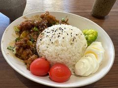 香橙照烧鸡定食-肥朵食堂(带梦胡同店)