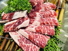 -草家酱蟹炭火烤肉店(珲春南路二店)
