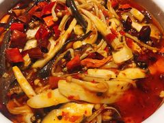水煮野山菌-红辣椒·川菜·火锅(张杨路店)
