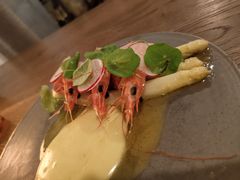 白芦笋配烤虾-BOR Eatery(安福路店)