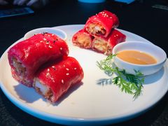 红米脆皮鲜虾肠-蝴蝶里·粤菜·点心(龙湖天街&滨江店)