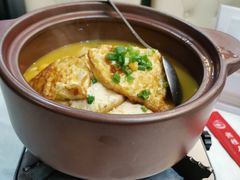 煎豆腐焖荷包蛋-湘桂人酒楼(西便门店)