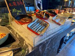 自助取餐区-美食汇海鲜自助餐厅·小龙虾烧烤(富力万达文华酒店)