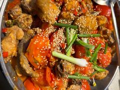 -贵州辣子鸡番茄鸡