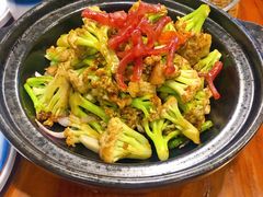 干锅花菜-爷爷的烀饼店