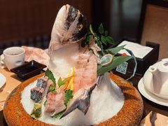 金鲷鱼活造一鱼三食-佛山希尔顿酒店·融誉亚洲美食荟