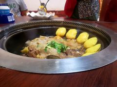 柴火东北土鸡铁锅炖-柴火东北铁锅炖(鲁班店)