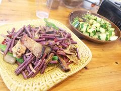 蕨菜炒腊肉-和福餐馆(西江古街店)