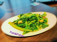 豆豉鲮鱼炒时蔬-鹊玥·粤菜小馆(汇智国际商业中心店)