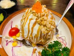 炸温泉蛋土豆泥沙律-仙隐小鹿中華の日料(正弘城店)