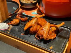 玻璃脆皮乳鸽-羽鸽集·乳鸽专门店·地道顺德菜(岭南站店)