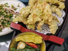 苔菜小黄花-君霖海鲜私房菜(春柳店)