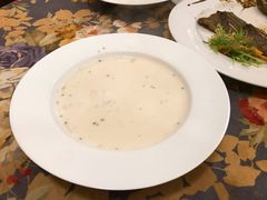 奶油蘑菇汤-露西亚咖啡西餐厅(哈尔滨俄侨纪念馆店)