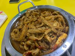 -老红桥炸灌肠牛肚锅烧烤(定福庄店)