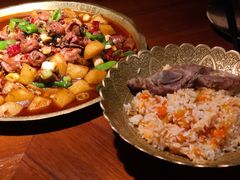 新疆大盘鸡-楼兰新疆主题餐厅(苏州中心店)