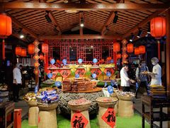 自助取餐区-周师兄大刀腰片火锅(洪崖洞旗舰店)