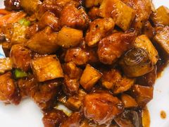 杏鲍菇牛肉粒-昱德来·天津菜(河西店)