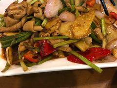 姜葱炒鹅肠-大唐靓汤江门私房菜(景田店)