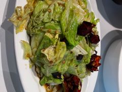 油渣炒牛心菜-眉州东坡(华联万柳店)