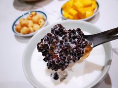 芒果豆花黑糯米-堂屋糖水店(愚园店)