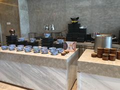 自助调料区-菲住布渴酒店自助餐厅(阿里巴巴西溪园区店)